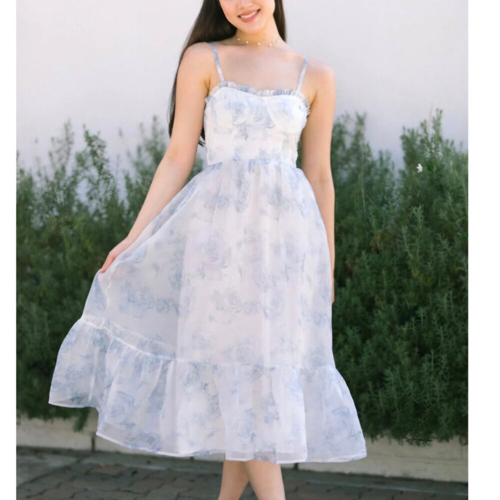 Tulle Blue Dress From Morning Lavender